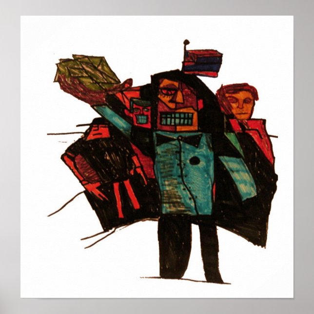 krypto bläck poster (Framsidan)