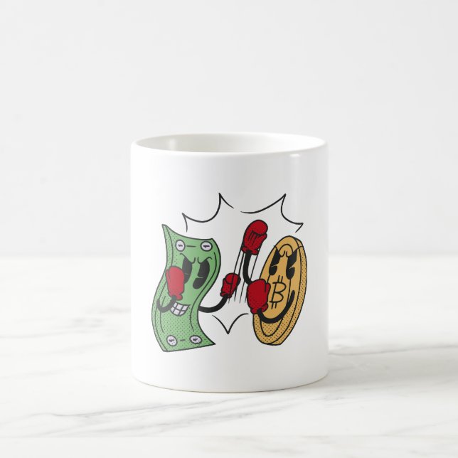 Krypto Fight Club Kaffemugg (Center)