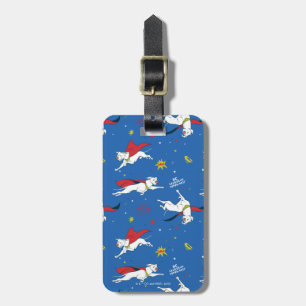 Krypto Flies Mönster Bagagebricka
