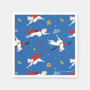 Krypto Flies Mönster Pappersservett