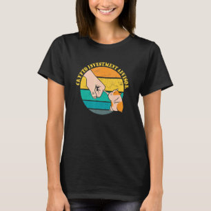 Krypto Investment Consultant Hamster I Cryptocurre T Shirt