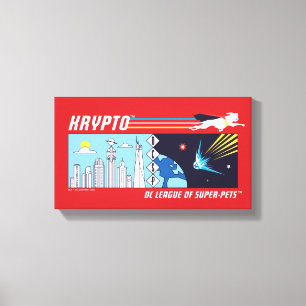 Krypto Outer-Space till Metropolis Canvastryck