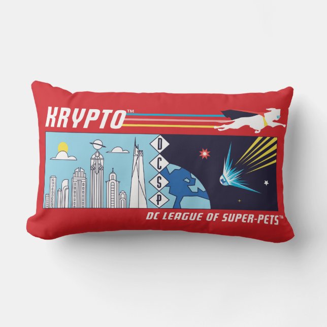 Krypto Outer-Space till Metropolis Lumbarkudde (Framsida)