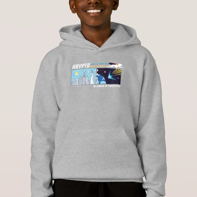 Krypto Outer-Space till Metropolis T Shirt (Framsida)