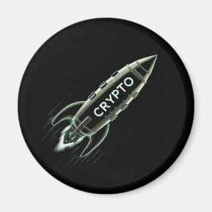 Krypto Rocket Magnet
