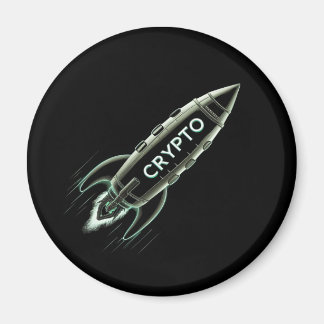 Krypto Rocket Magnet