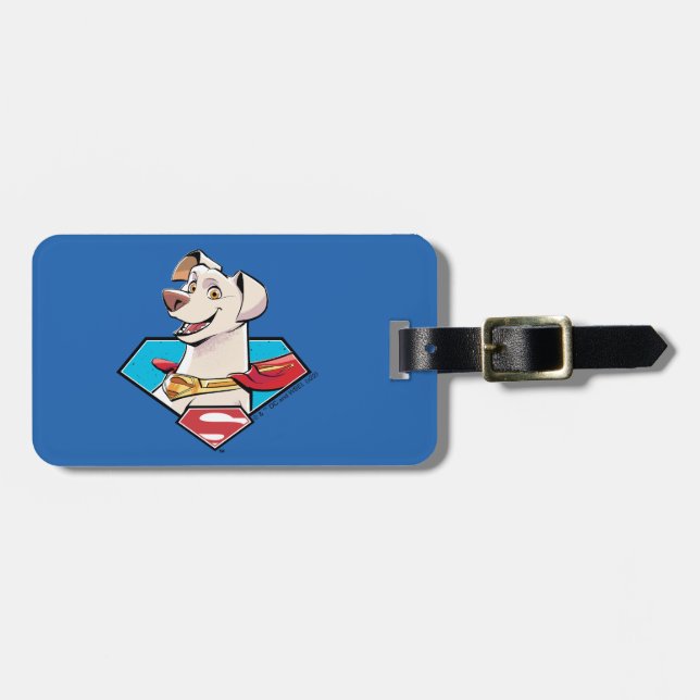 Krypto S-Shield Graphic Bagagebricka (Horisontell Framsida)