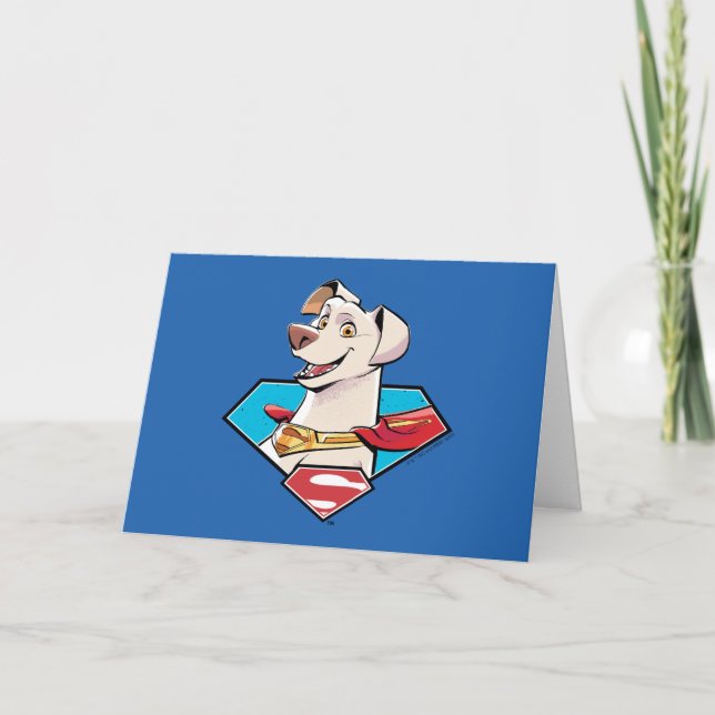 Krypto S-Shield Graphic Kort (Framsida)