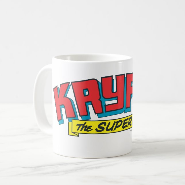 Krypto, superhunden kaffemugg (Framsida vänster)