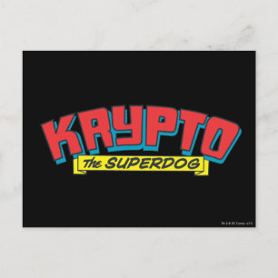 Krypto, superhunden vykort