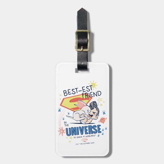 Krypto & Superman: Bästa vän i universum Bagagebricka (Vertikal Framsida)