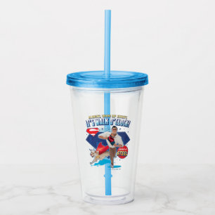 Krypto & Superman - det är Walk O'Clock! Take Away Mugg