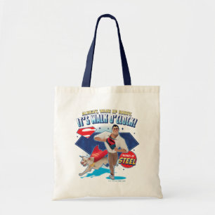 Krypto & Superman - det är Walk O'Clock! Tygkasse