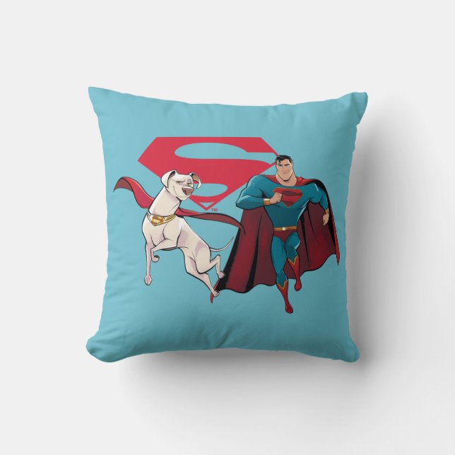 Krypto & Superman Kudde (Framsida)