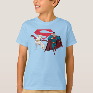 Krypto & Superman T Shirt