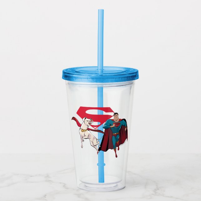 Krypto & Superman Take Away Mugg (Framsida)
