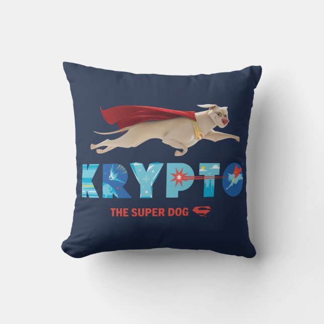 Krypto the Toppen-Hund Kudde (Framsida)
