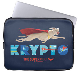 Krypto the Toppen-Hund Laptop Fodral