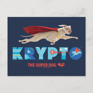 Krypto the Toppen-Hund Vykort