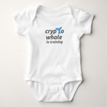 Krypto-val i träning Baby-bodysuit