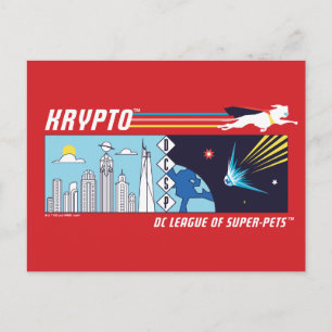 Krypto Yttre rymden till Metropolis Vykort