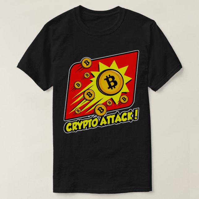 kryptoattack t shirt (Design framsida)