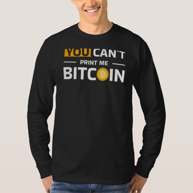 Kryptocurrency Bitcoin Crypto Traders M T Shirt (Framsida)