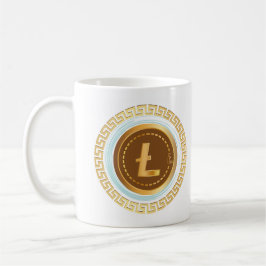 KRYPTOCURRENCY LITECOIN KAFFEMUGG