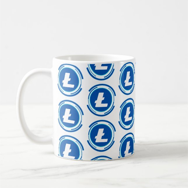 KRYPTOCURRENCY LITECOIN KAFFEMUGG (Vänster)