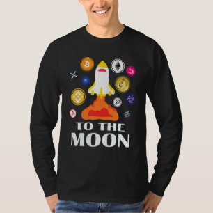Kryptocurrency Trading Hodl Lagrar-diagram till Mo T Shirt