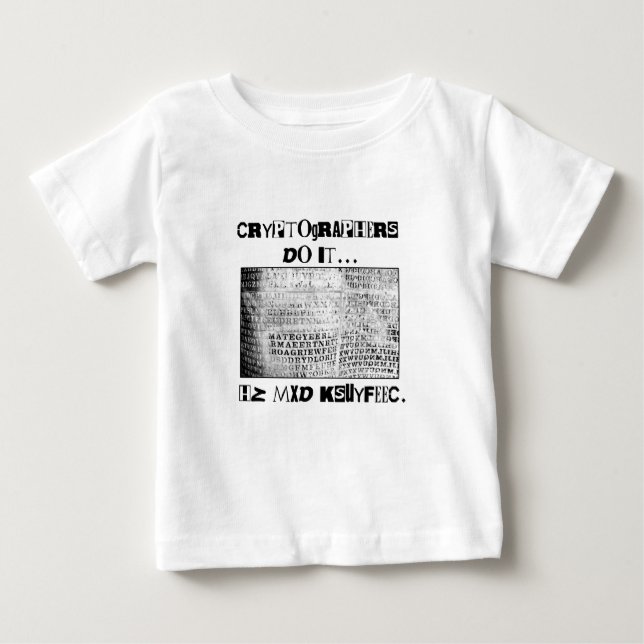 Kryptografer Gör Det... HZ MXD KSUYFEEC T-shirt (Framsida)