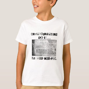 Kryptografer Gör Det... HZ MXD KSUYFEEC Tee Shirt