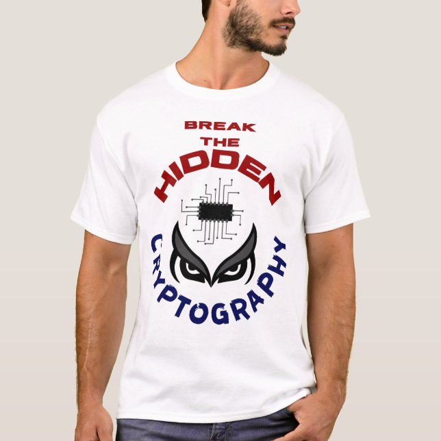 Kryptografi på storskalig plattform  t shirt (Framsida)