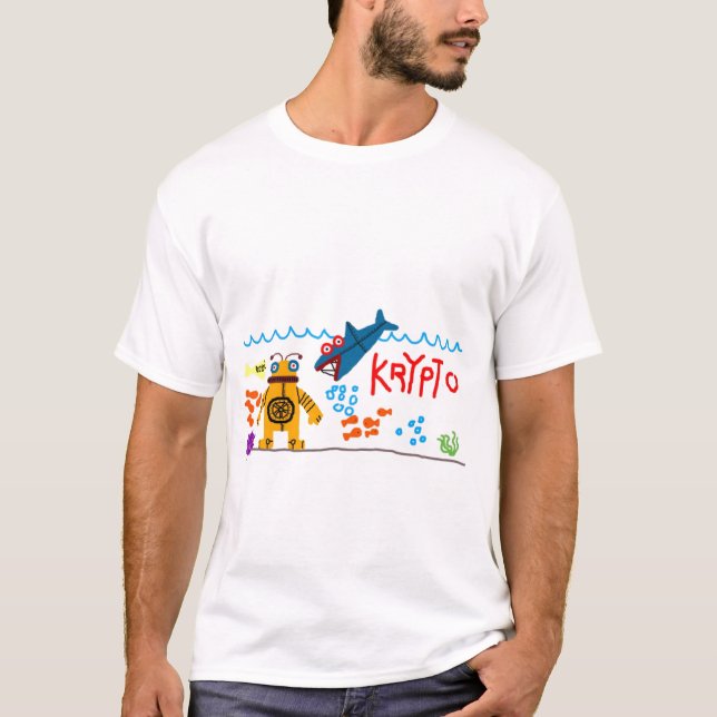 kryptohavsskjorta tee shirt (Framsida)