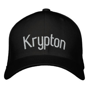 Krypton Broderad Keps