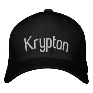 Krypton Broderad Keps