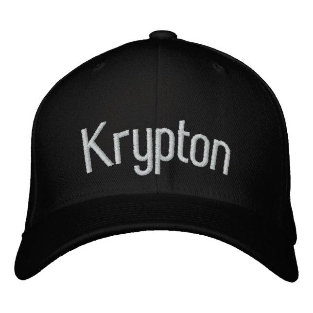Krypton Broderad Keps (Framsida)