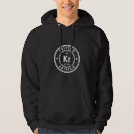 Krypton Inslag Black Hoodie