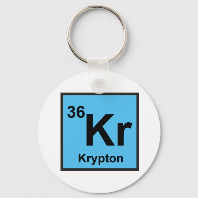 Krypton Keychain Nyckelring (Framsida)