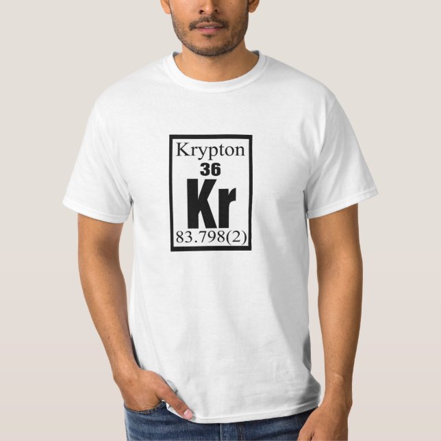 Krypton. T Shirt (Framsida)