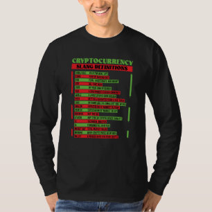 Kryptovaluta Blockchain Handlare Finans Crypto In T Shirt