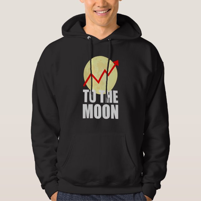 Kryptovaluta Hoodie (Framsida)