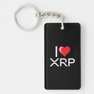 Kryptovaluta I Kärlek XRP Crypto Quote Cute Heart