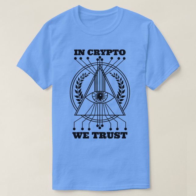 kryptovaluta t shirt (Design framsida)