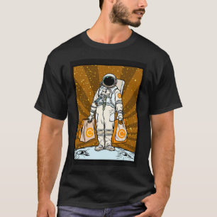 Kryptovalutasamtal till Måne CEL Celsius Space T Shirt