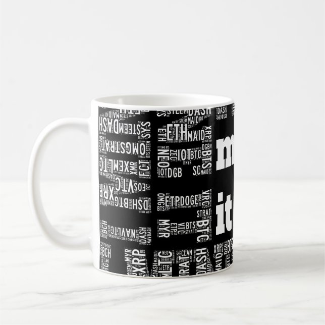 Kryptovalutautvinning Kaffemugg (Vänster)