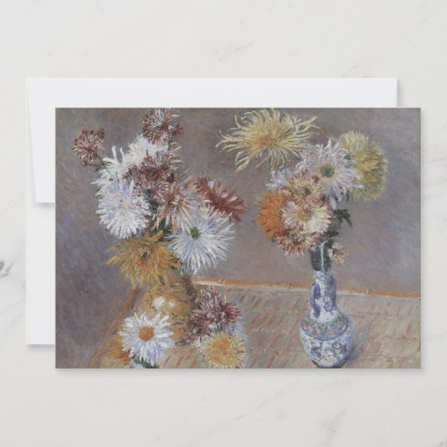 Krysantemum av Gustave Caillebotte (Framsida)