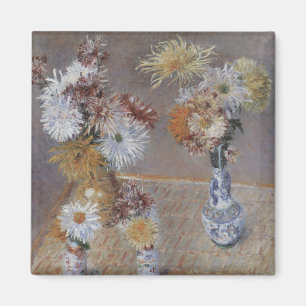 Krysantemum av Gustave Caillebotte Magnet