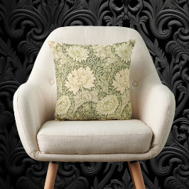 Krysantemum av William Morris, Vintagekonst Kudde