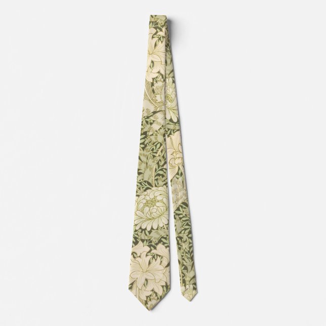 Krysantemum av William Morris, Vintagekonst Slips (Framsida)